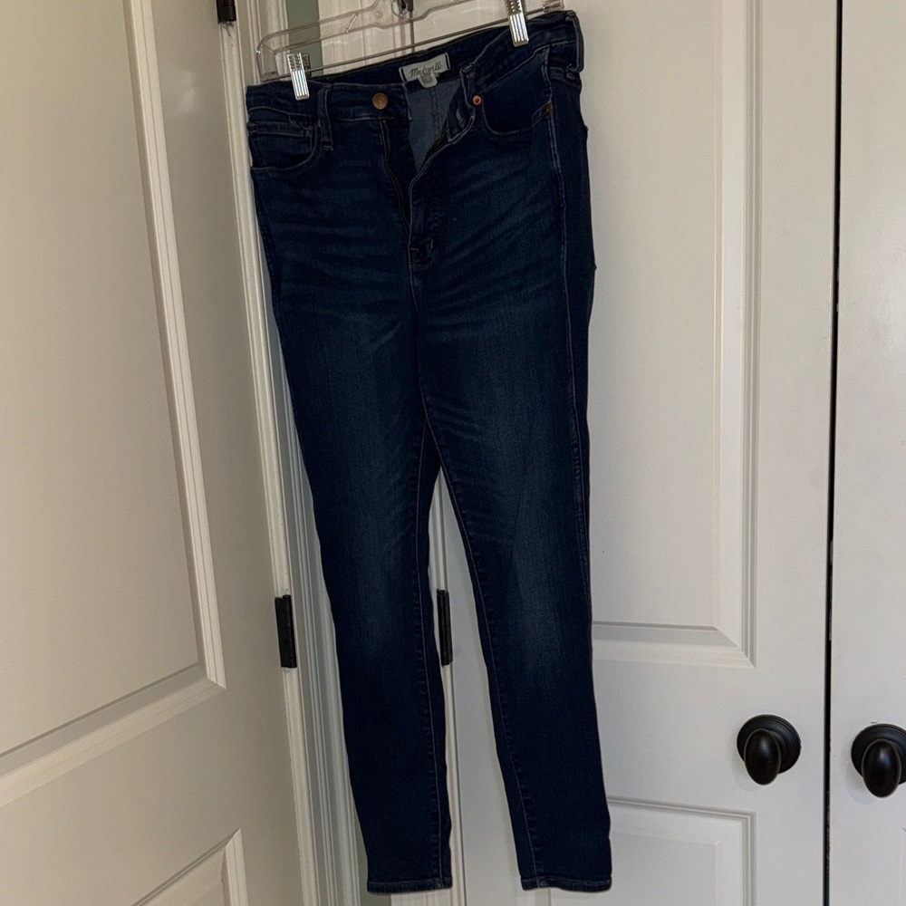 Women's Dark Blue Slim Fit Jeans